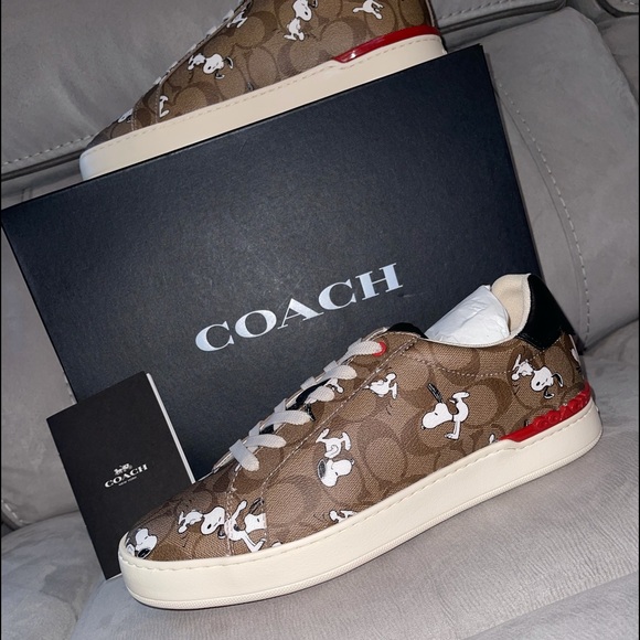 coach peanuts sneakers